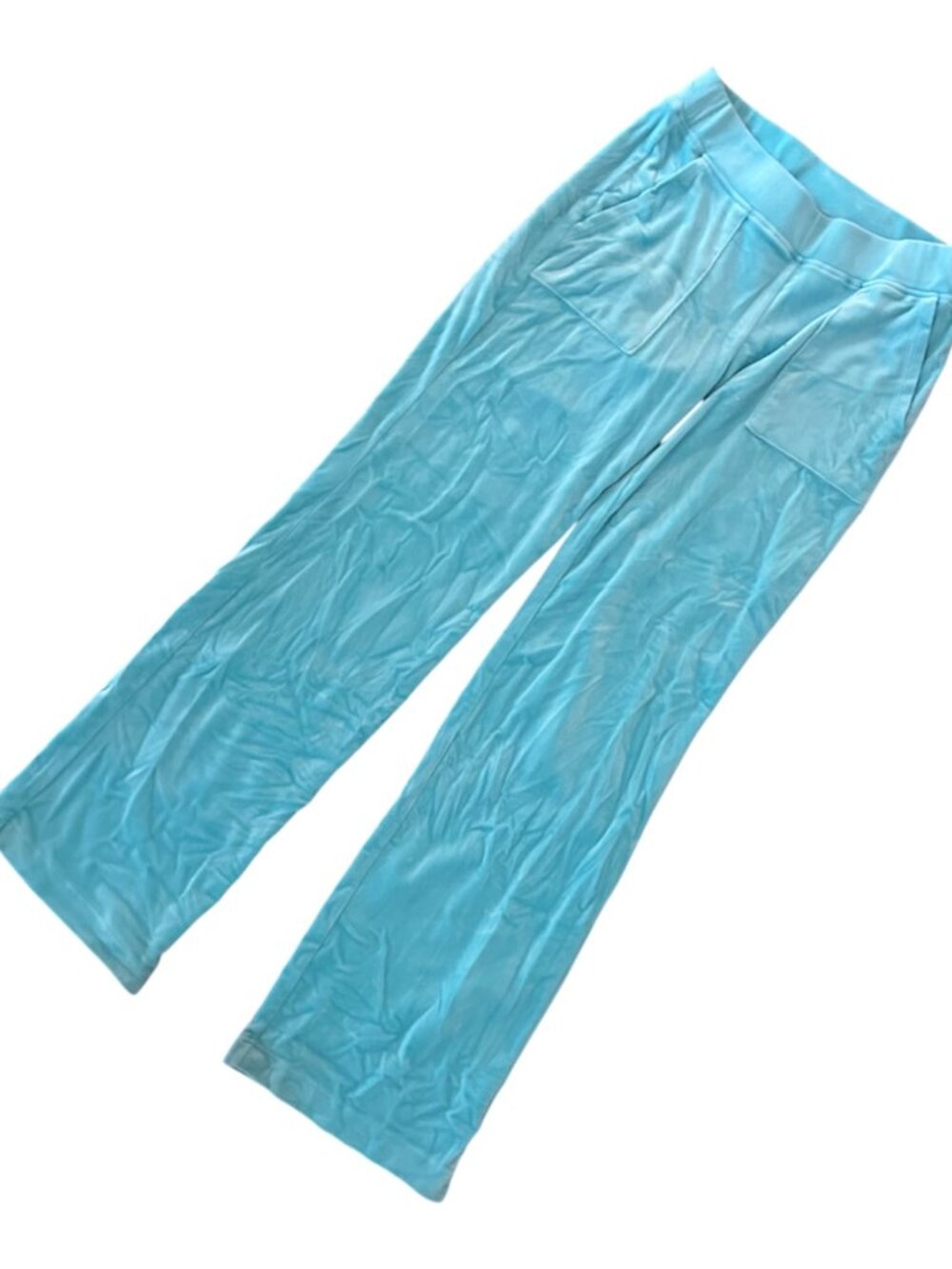 Juicy Couture x Forever 21 Velour Flare Track Pants with Rhinestones Size Small
